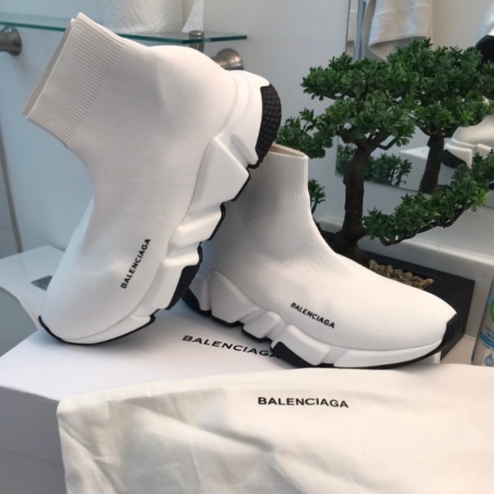 Authentic white balenciagas